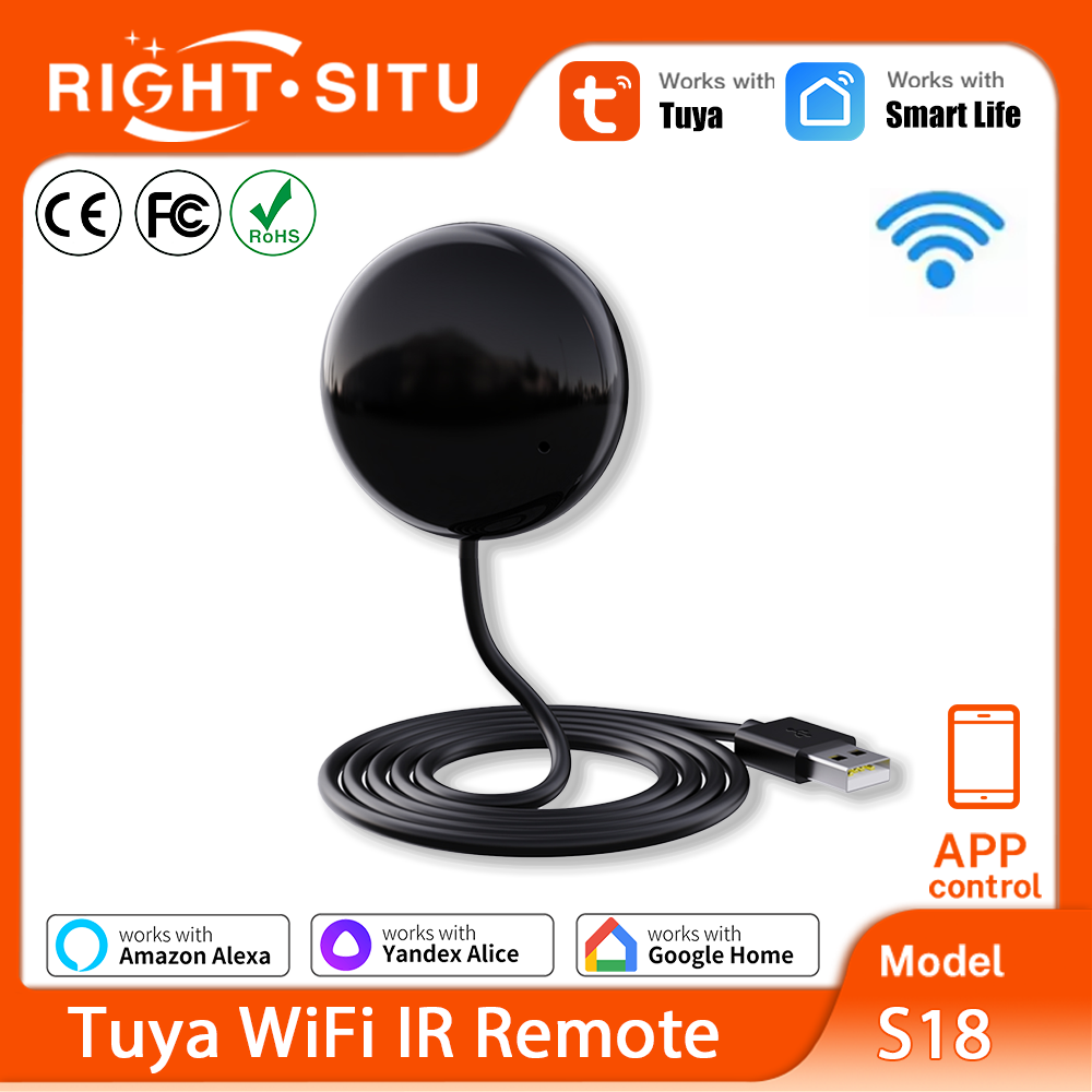 Smart Home Improvement - Tuya WiFi IR-afstandsbediening voor slimme huisautomatisering