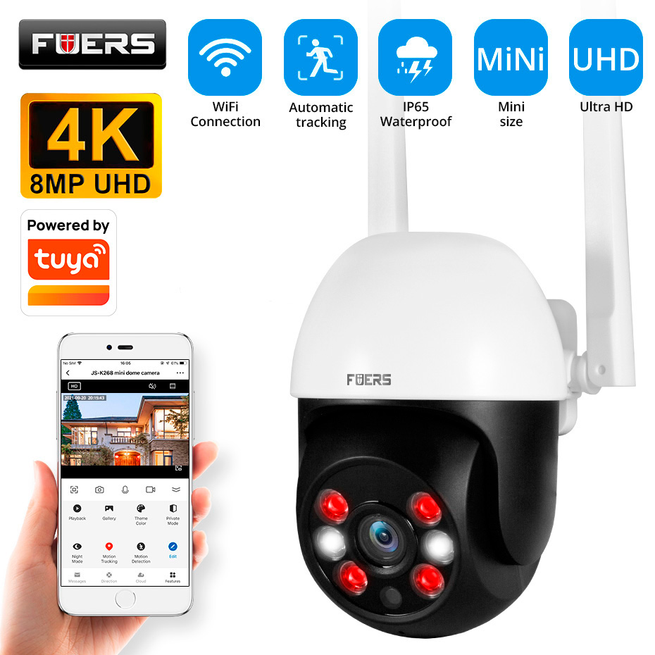 Smart Home Imou - Fuers 8MP 4K IP-camera voor buiten,