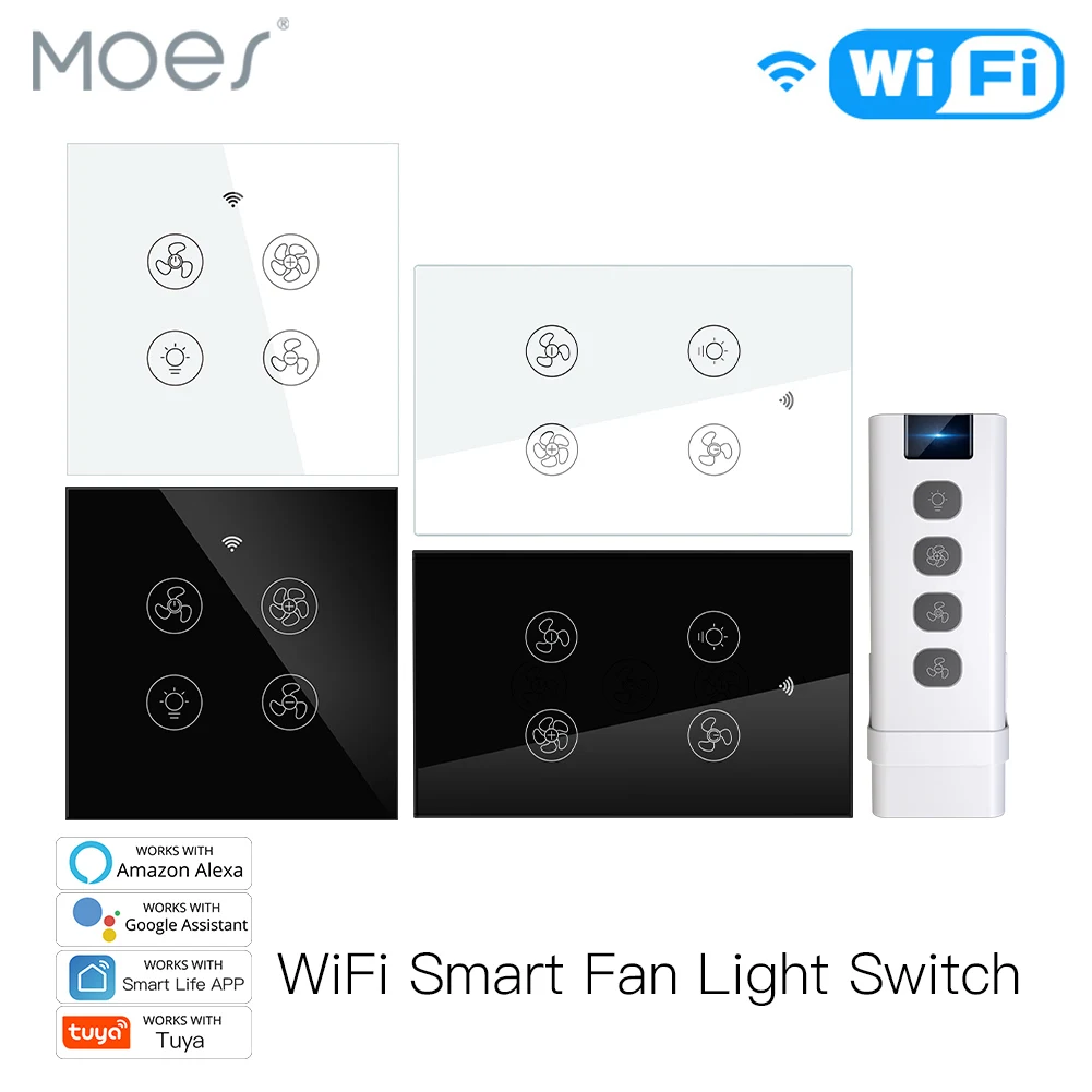 Smart Home Ventilation - Nieuwe Wifi Rf Smart Plafond Ventilator