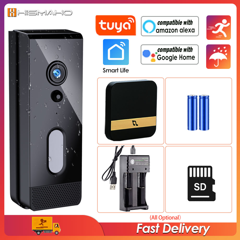 Smart Home Outdoor Camera - Tuya Wifi Deurbel Camera Buiten Waterdicht
