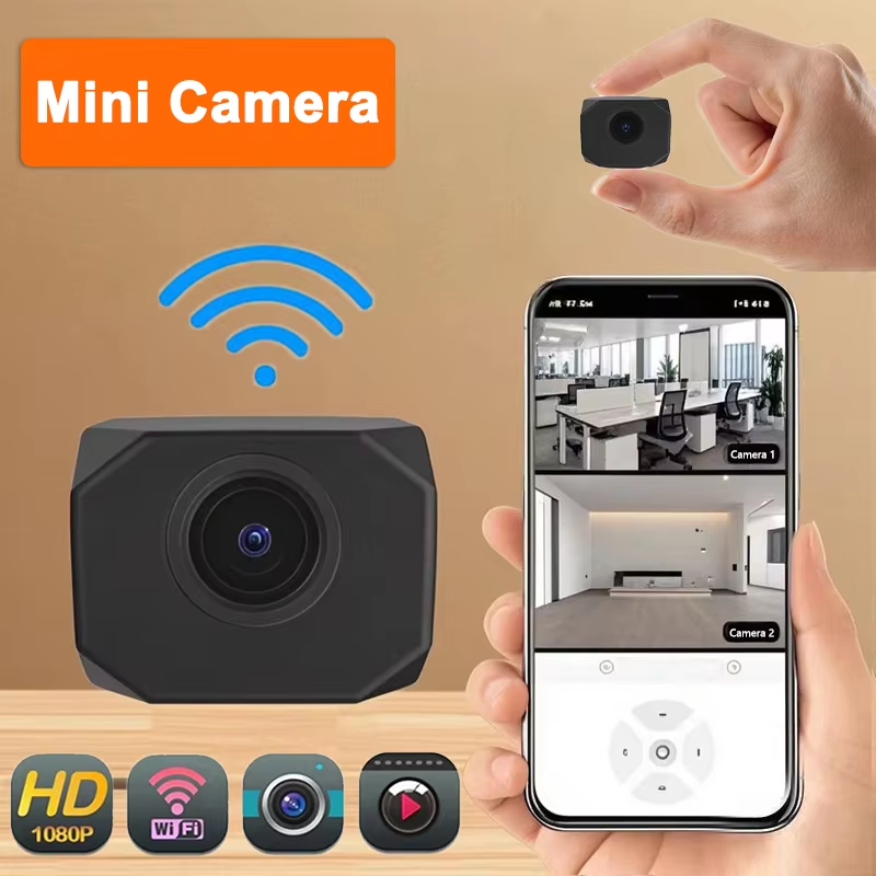 Smart Home App - 4K HD WiFi-beveiligingscamera voor thuis Mini