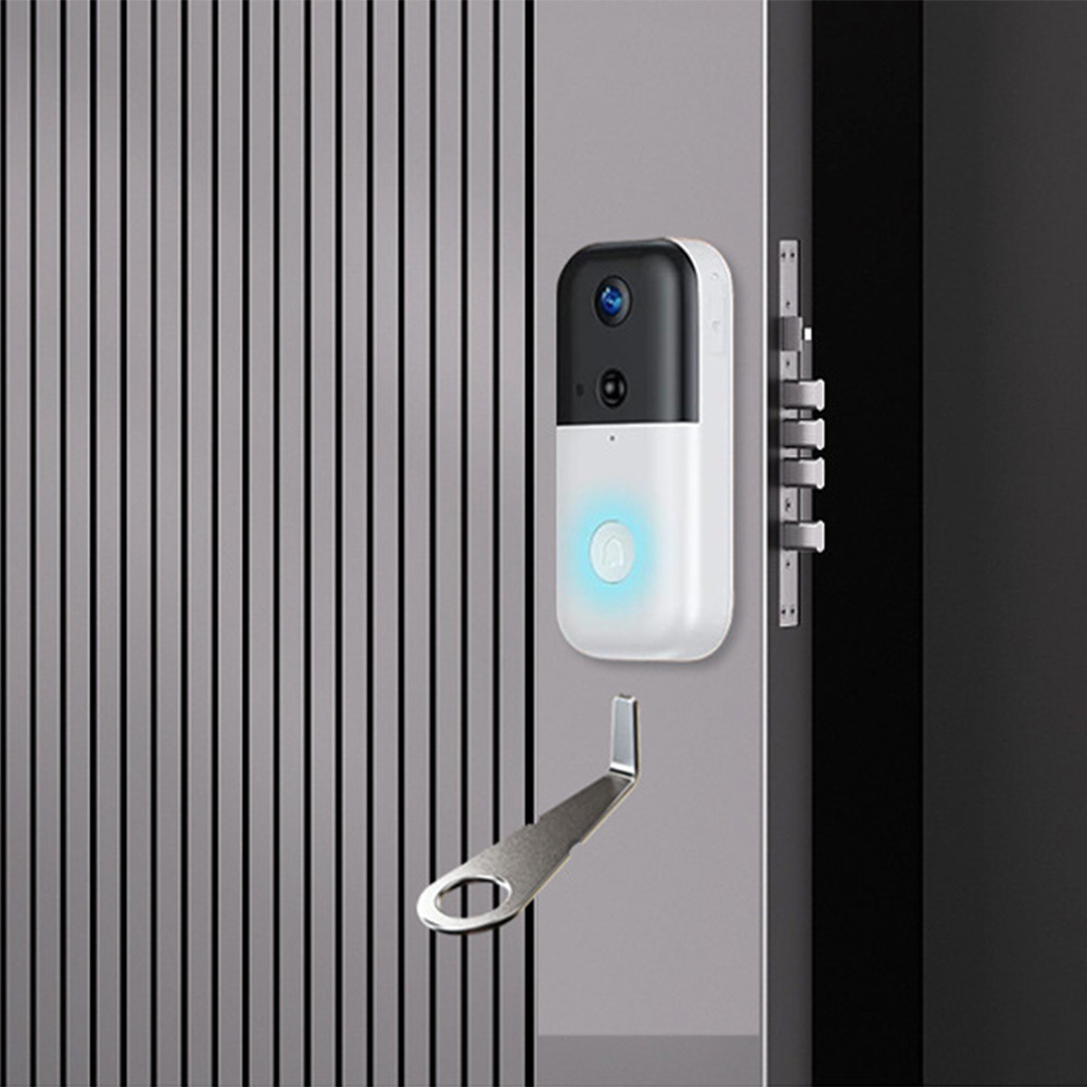 Smart Home Improvement - Zilveren videodeurbelsleutel voor Ring Camera Secure