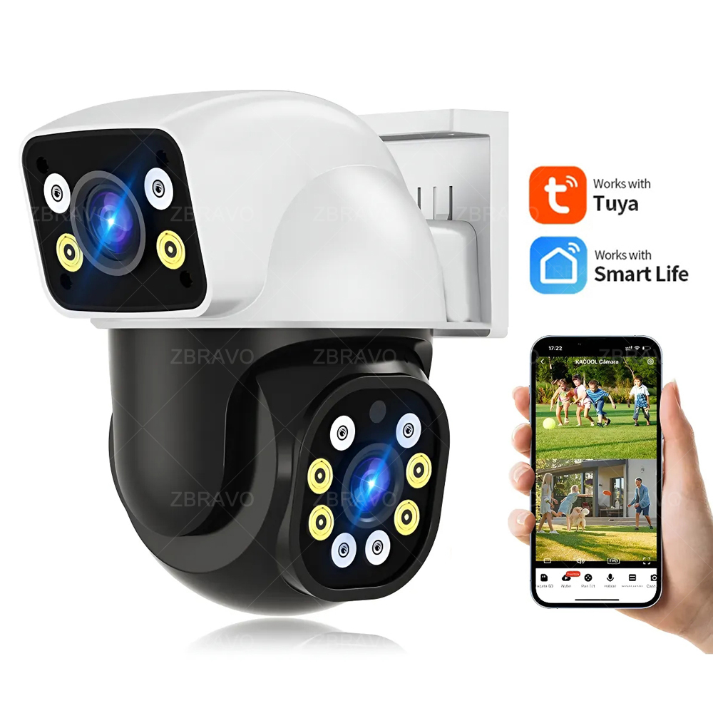 Smart Home Outdoor Camera - Smartlife 8MP WiFi Tuya Buitencamera Mini