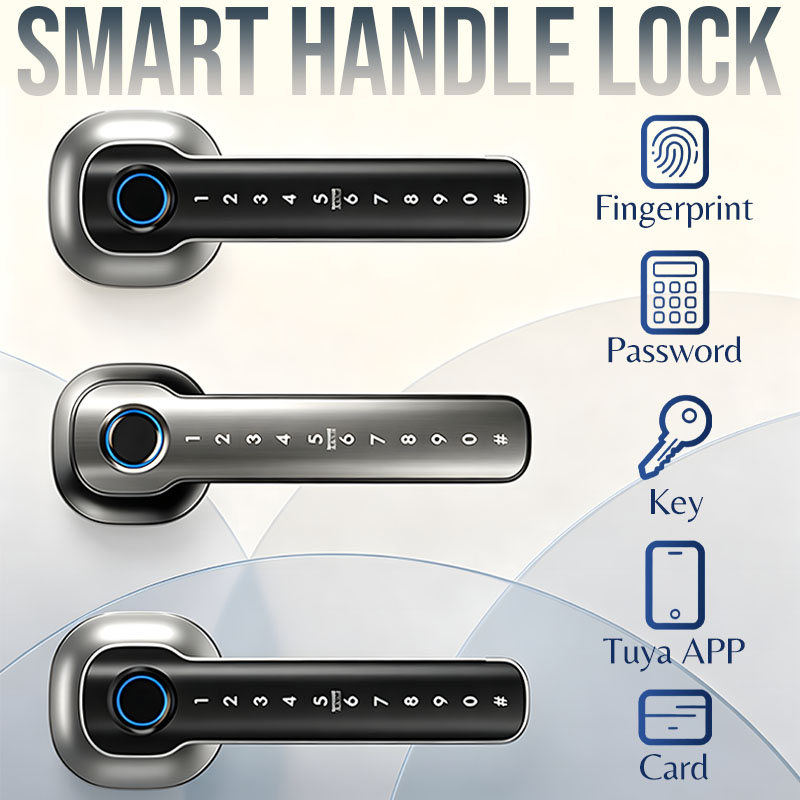 Smart Home Improvement - Slimme vingerafdruk deurslot, digitale elektronische deurgreep
