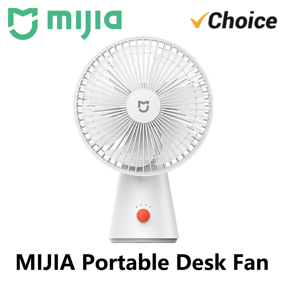 Smart Home Ventilation - NIEUWE MIJIA Draagbare Bureauventilator USB Oplaadbare
