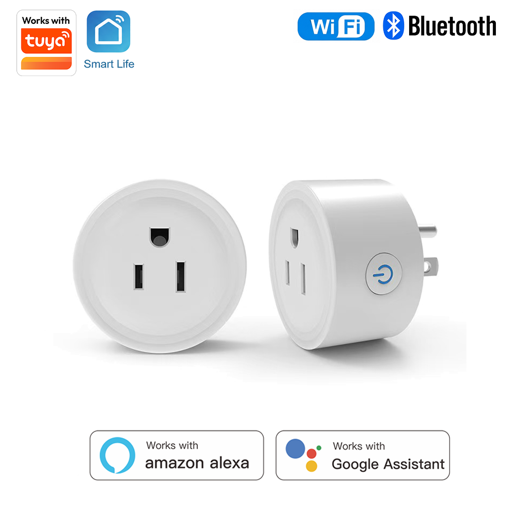 Smart Home Improvement - Tuya US-Spec 10A slimme ronde stekker