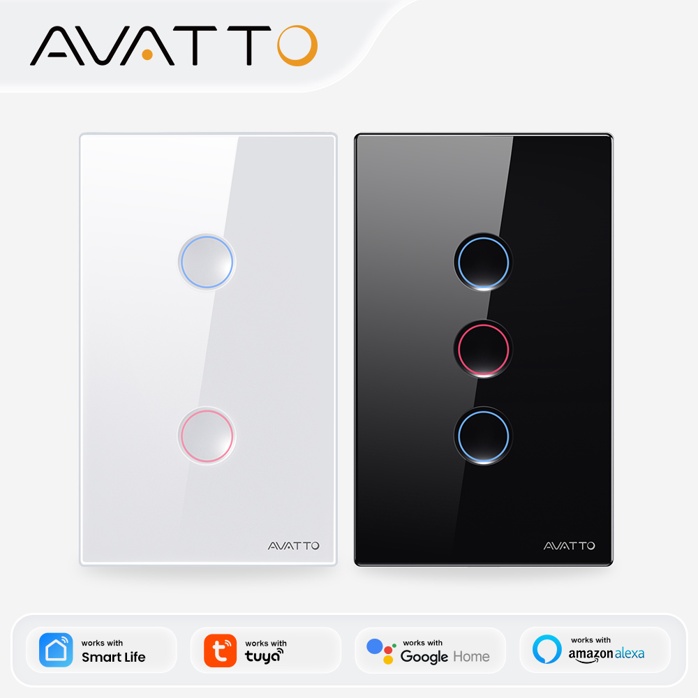 Smart Home Internet - AVATTO 1/2/3/4 Gang ZigBee Smart Light