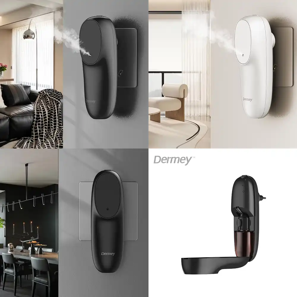 Smart Home App - Elektrische aromadiffuser met Bluetooth-connectiviteit, slimme app-bediening,