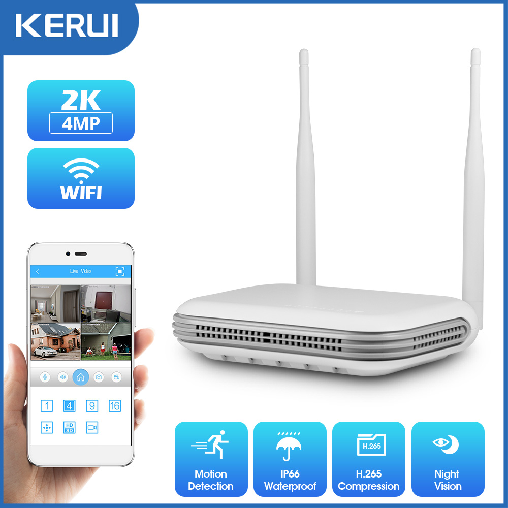 Smart Home Outdoor Camera - CORINA 2K 4MP Outdoor Full HD