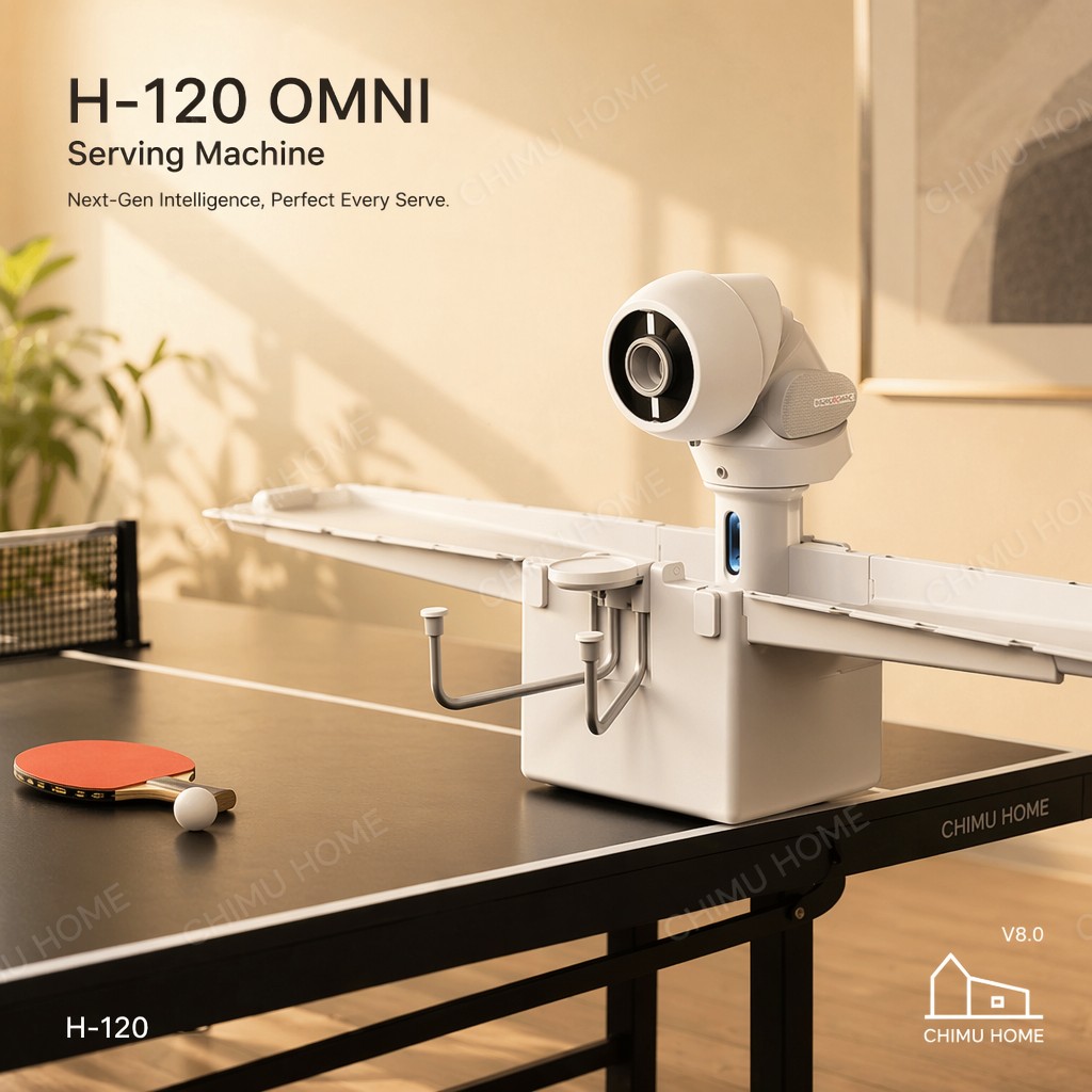 Smart Home App - 【CHIMU HOME】OMNI Smart Tafeltennis Serveermachine APP-bediening