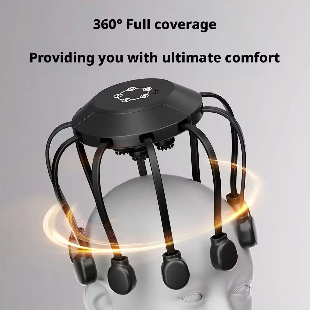 Smart Home Improvement - Elektrische Octopus Hoofdmassage-apparaat 10/14 Klauwen Slimme