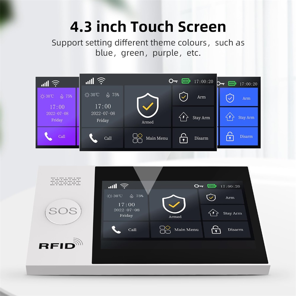 2.4G WIFI Smart GSM Alarmsyste - Smart Home Ecosystems recensie en prijs