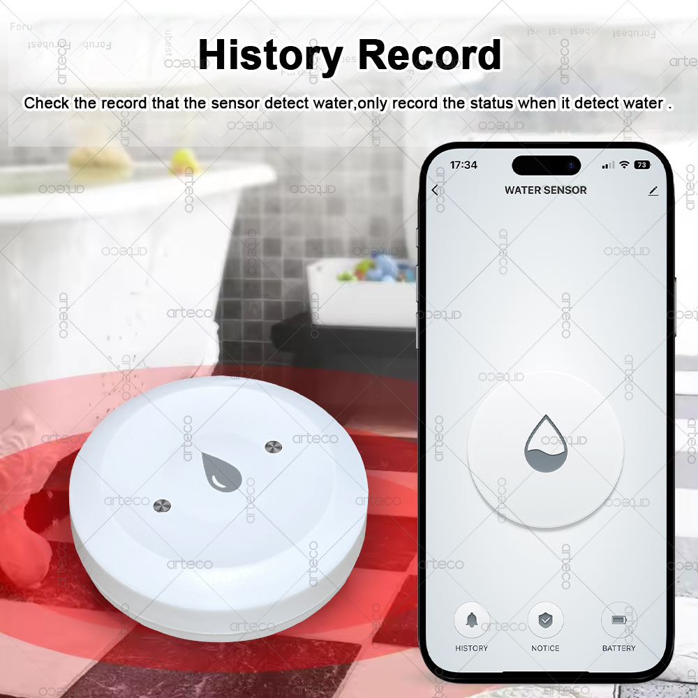 Smart Zigbee Watersensor Flood - Smart Home Zigbee Gateway recensie en prijs