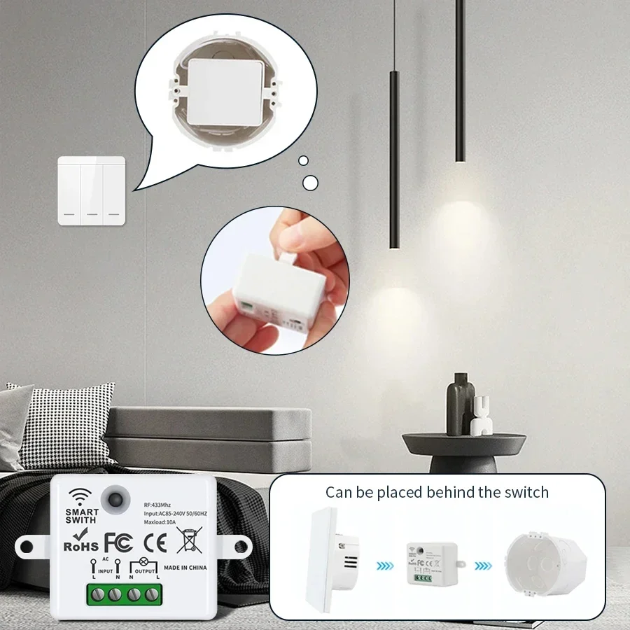 RF 433MHz Draadloze Afstandsbe - Smart Home Internet recensie en prijs