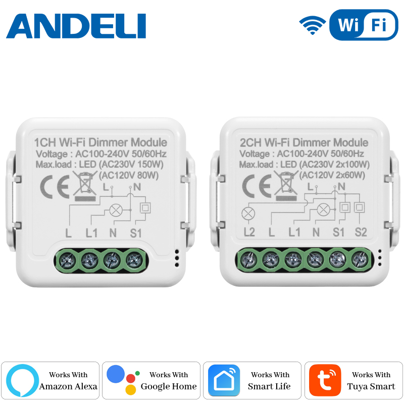 DIY Wifi Smart Dimmer Switch M - Smart Home Google Assistant recensie en prijs