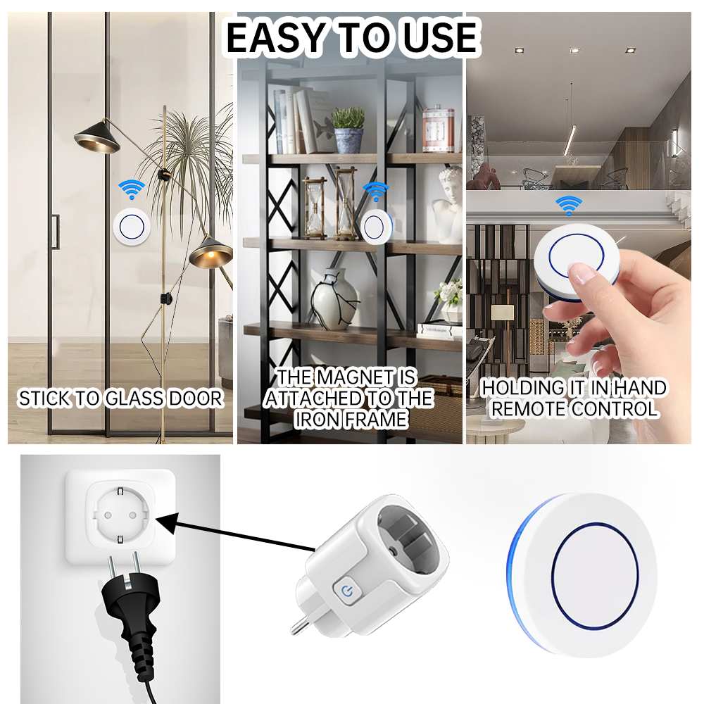 Draadloze stopcontact RF433 Sm - Smart Home Ventilation recensie en prijs