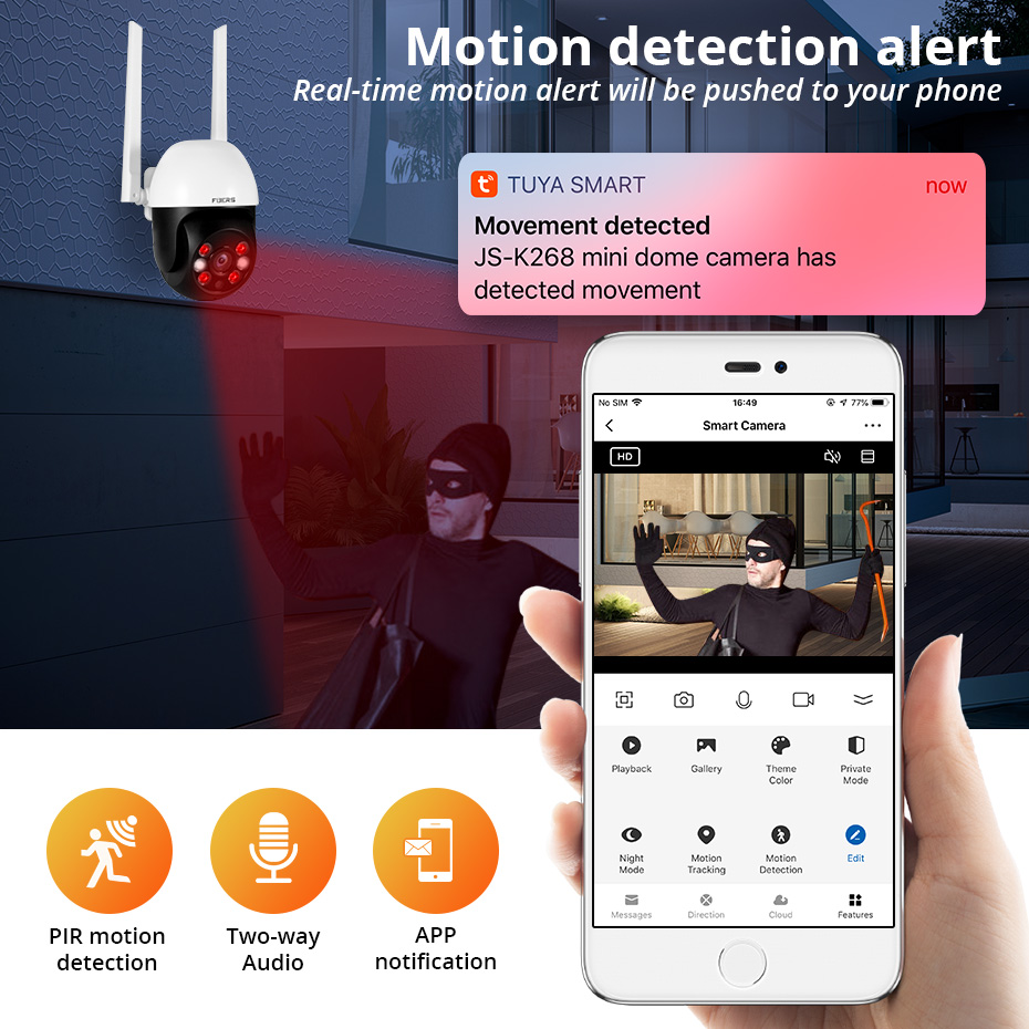 Fuers 8MP 4K IP-camera voor bu - Smart Home Imou recensie en prijs