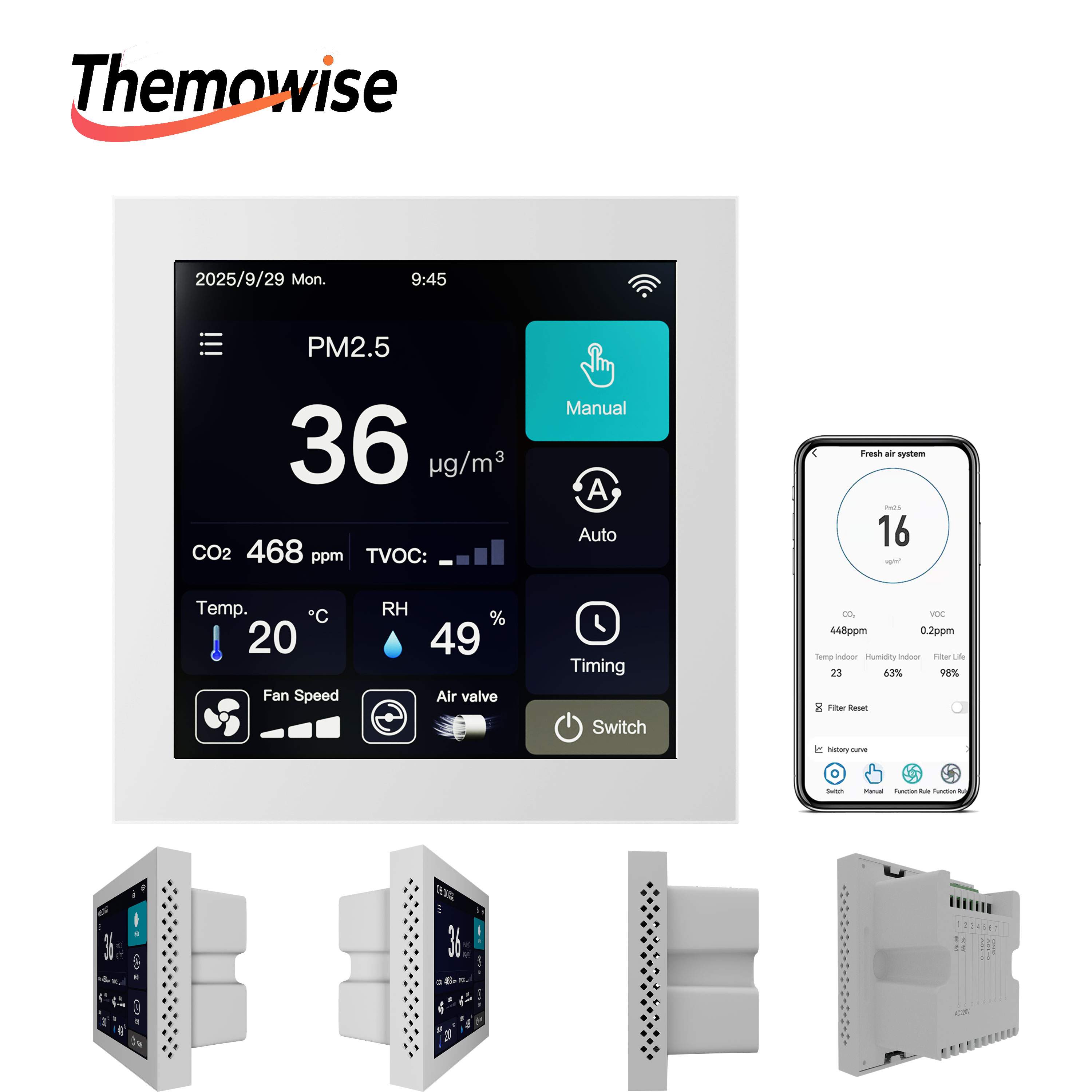 WIFI Home Smart Air Quality Ma - Smart Home Ventilation recensie en prijs
