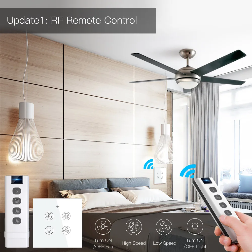 Nieuwe Wifi Rf Smart Plafond V - Smart Home Ventilation recensie en prijs
