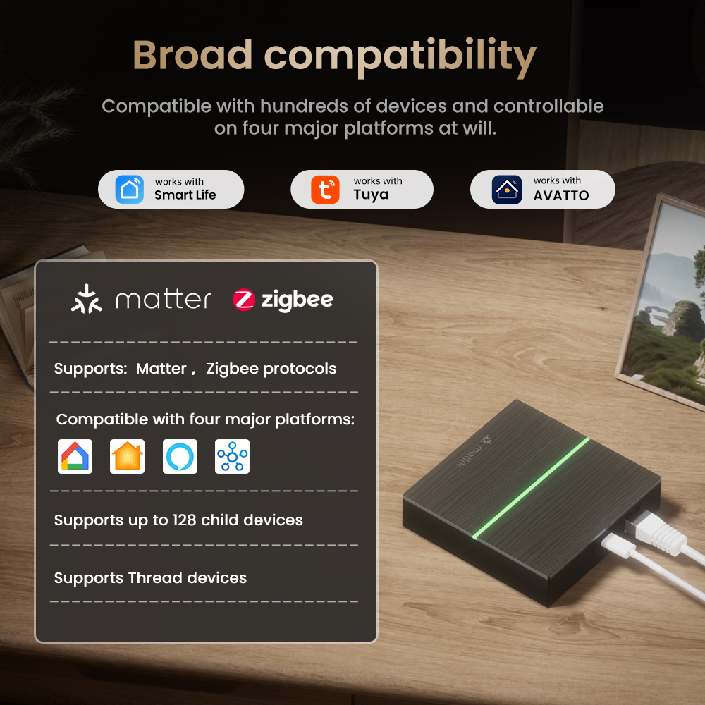 AVATTO Matter Smart Wired Gate - Smart Home Vimar recensie en prijs