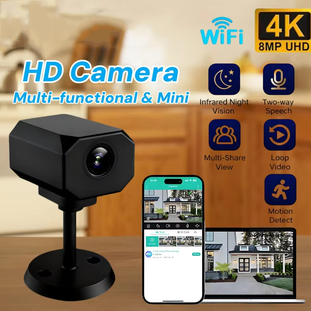 4K HD WiFi-beveiligingscamera  - Smart Home App recensie en prijs