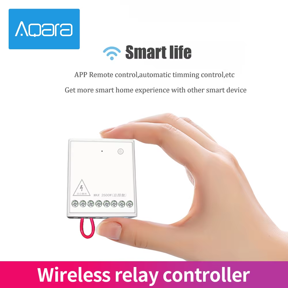 Aqara 2 kanalen draadloze rela - Smart Home Xiaomi App recensie en prijs
