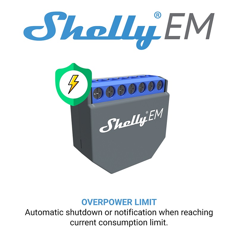 SHELLY EM Wifi Smart Life Cont - Smart Home Life recensie en prijs