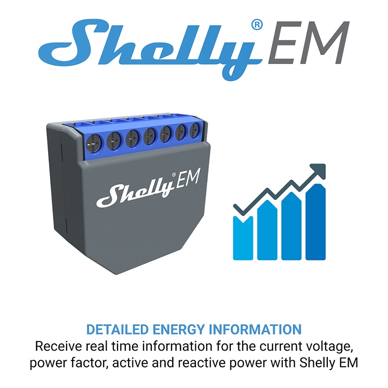 SHELLY EM Wifi Smart Life Cont - Smart Home Life recensie en prijs