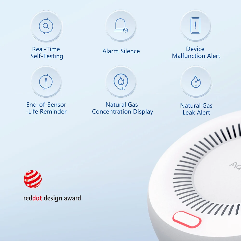 Aqara Aardgasdetector Smart Ga - Smart Home Xiaomi App recensie en prijs