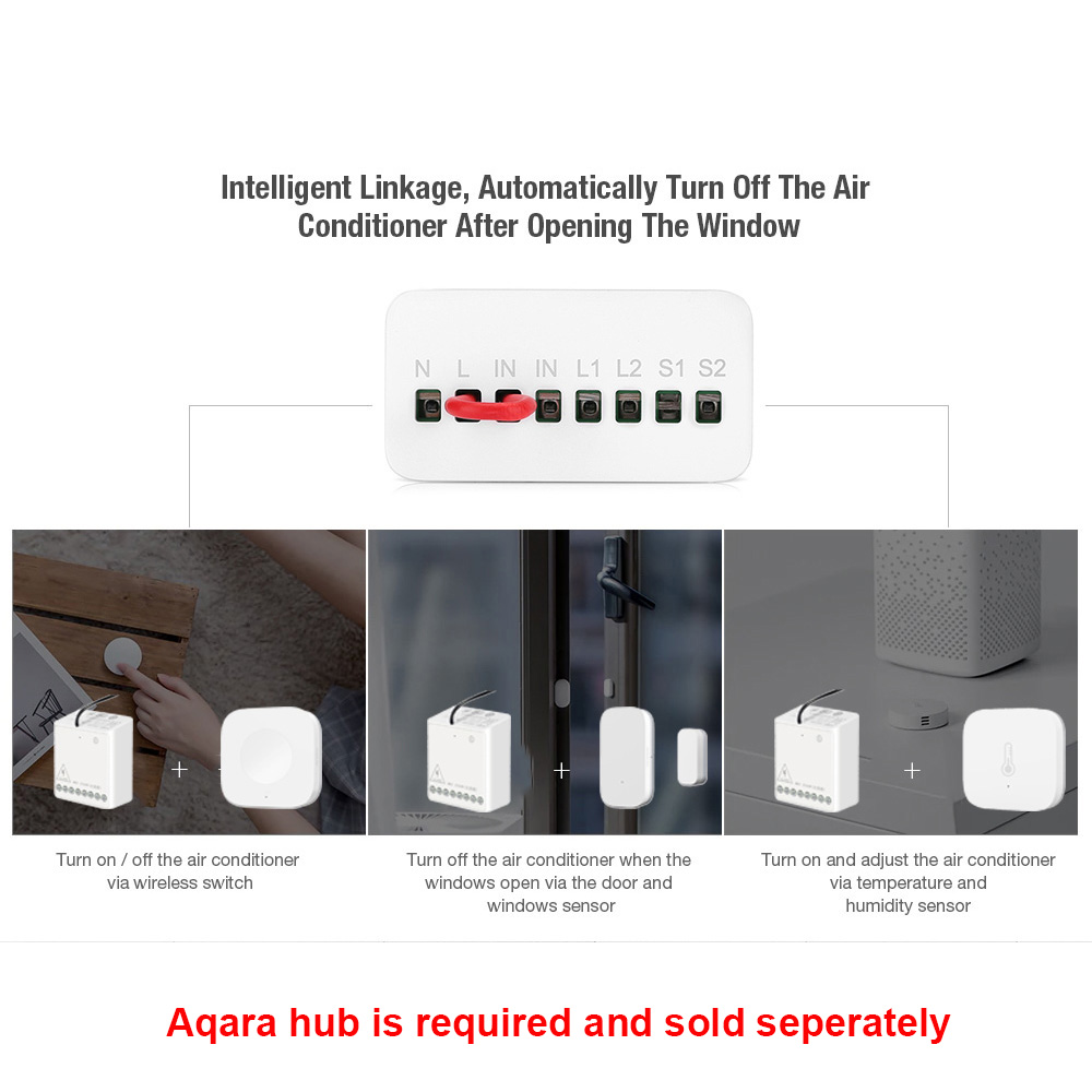 Originele Aqara Smart tweewegb - Smart Home Xiaomi App recensie en prijs
