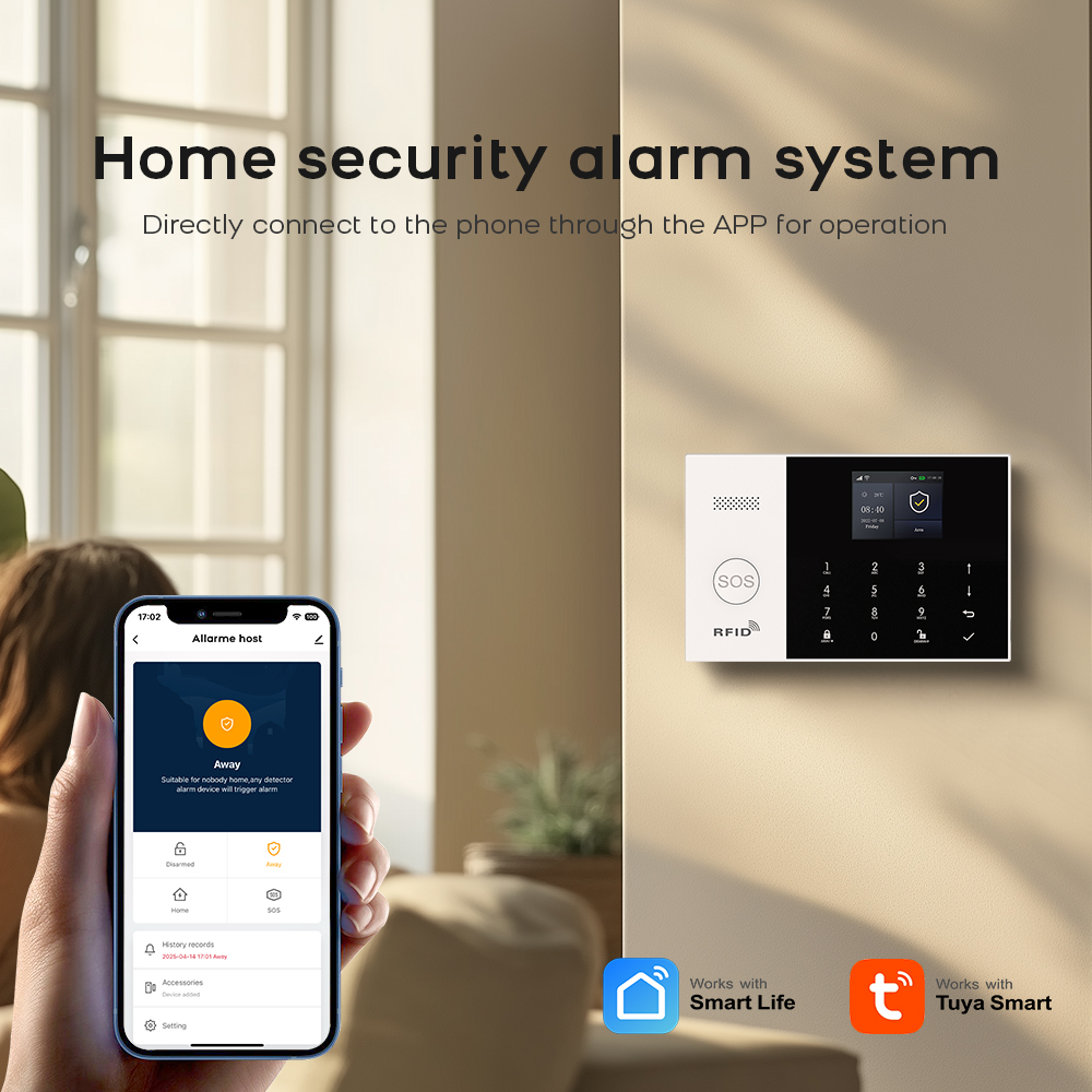 4G Alarmsysteem Beveiliging Th - Smart Home Automation System recensie en prijs