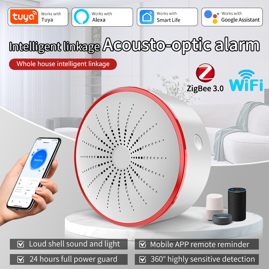 Tuya WiFi ZigBee Smart Alarm S - Smart Home Ecosystems recensie en prijs
