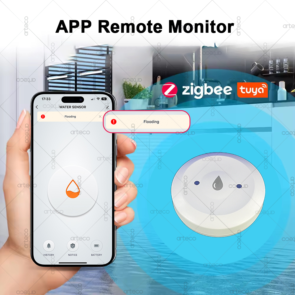 Tuya Smart Zigbee Watersensor  - Smart Home Zigbee Gateway recensie en prijs