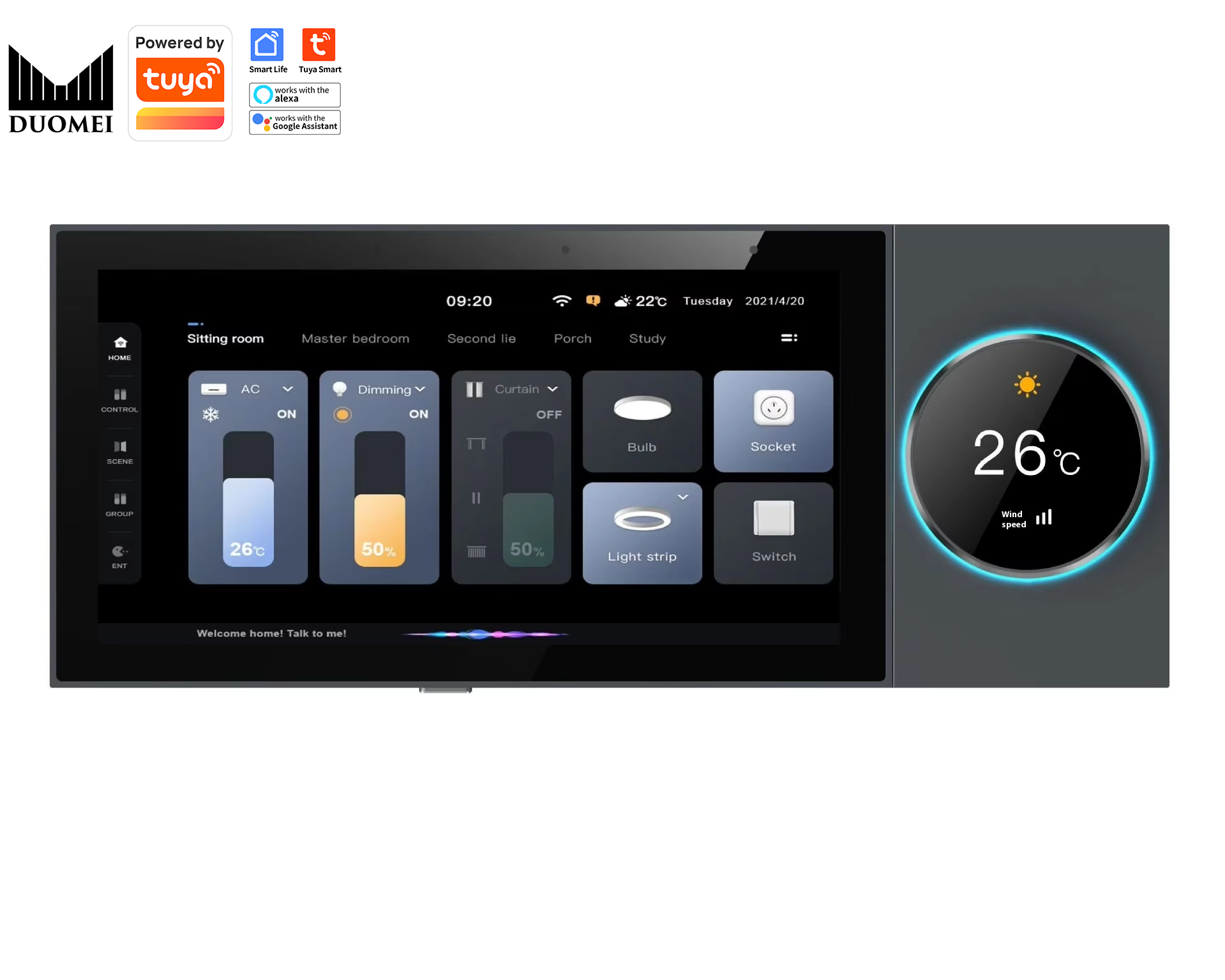 DUOMEI Smart Home Systeem Tuya - Smart Home Zigbee Gateway recensie en prijs