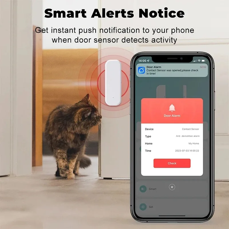 Tuya WiFi Smart Door Window Se - Smart Home Ecosystems recensie en prijs