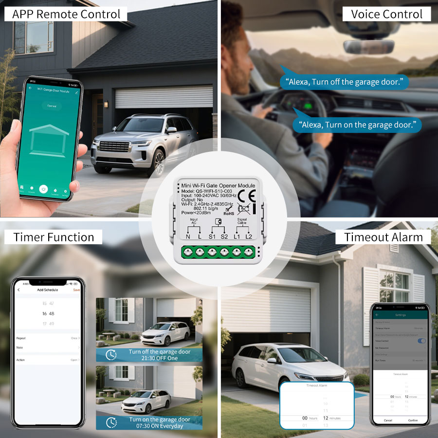 Tuya Smart WiFi of Zigbee gara - Smart Home Google Assistant recensie en prijs