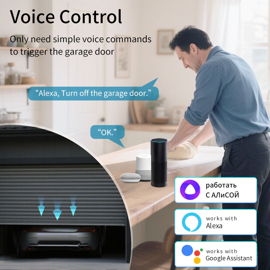 Tuya Smart WiFi of Zigbee gara - Smart Home Google Assistant recensie en prijs