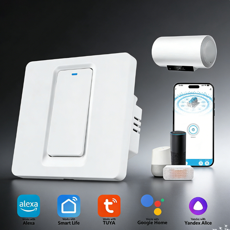 Slimme boilerschakelaar/WiFi e - Smart Home Internet recensie en prijs