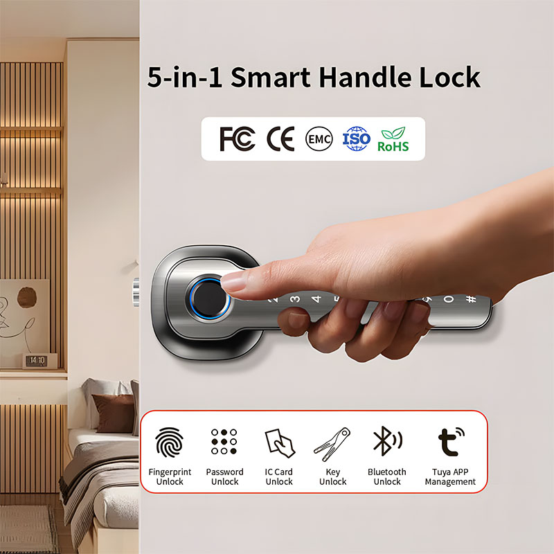 Slimme vingerafdruk deurslot,  - Smart Home Improvement recensie en prijs