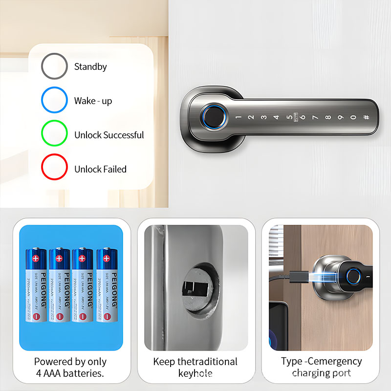 Slimme vingerafdruk deurslot,  - Smart Home Improvement recensie en prijs
