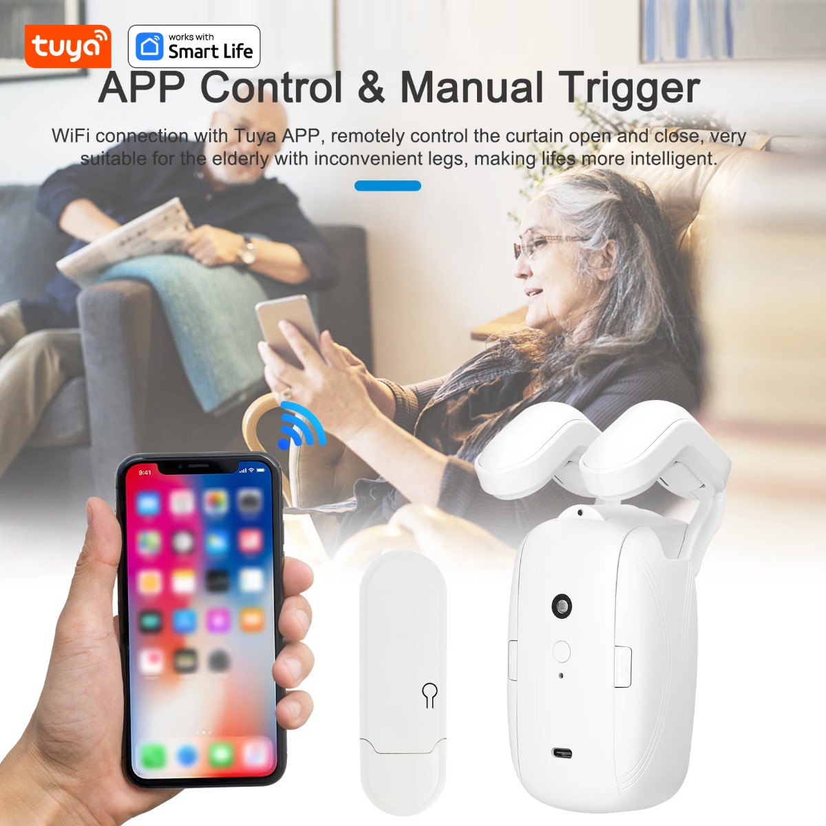 1/2 stuks Tuya Smart WiFi gord - Smart Home Vimar recensie en prijs