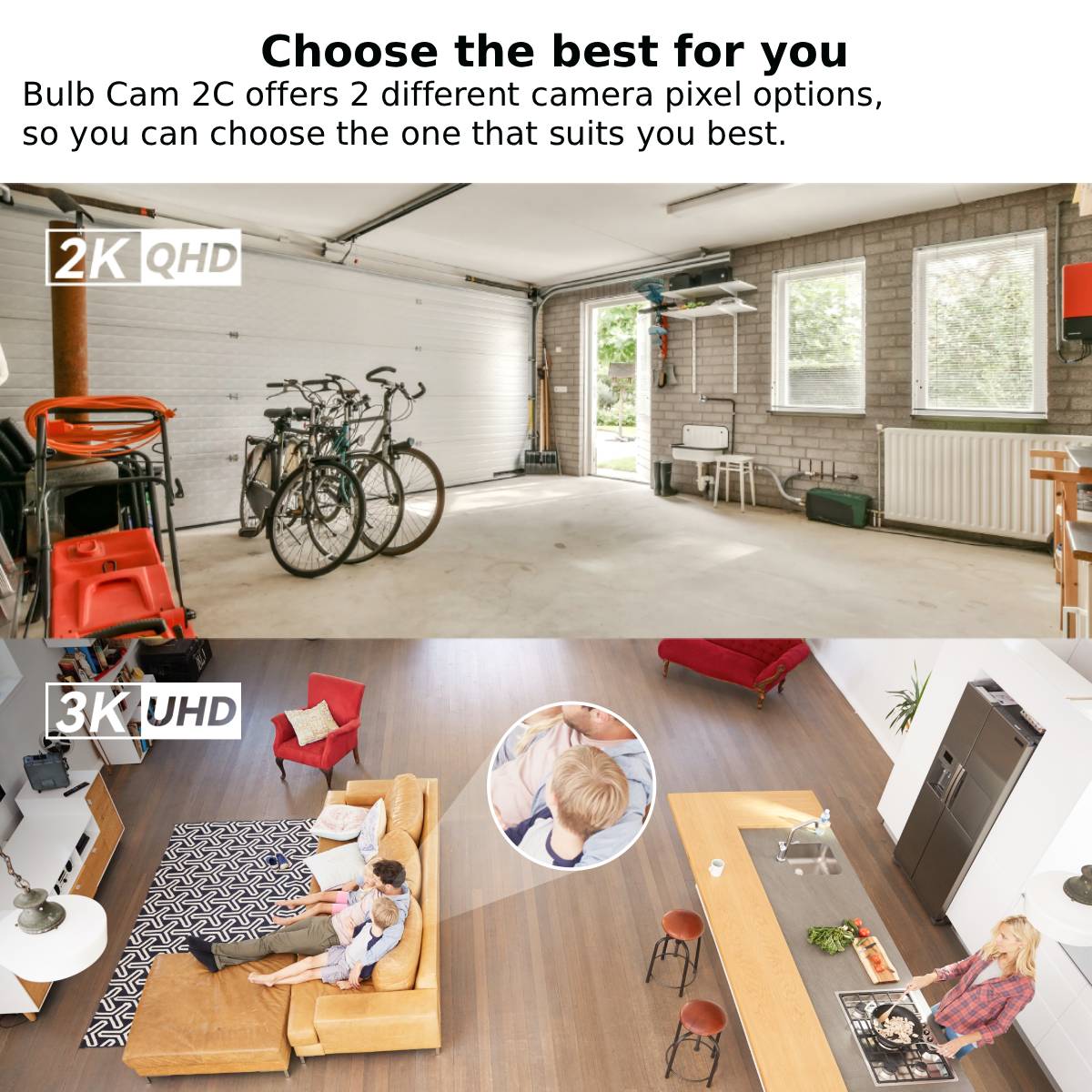 IMOU Bulb Cam 2C 3MP/5MP 2K/3K - Smart Home Imou recensie en prijs