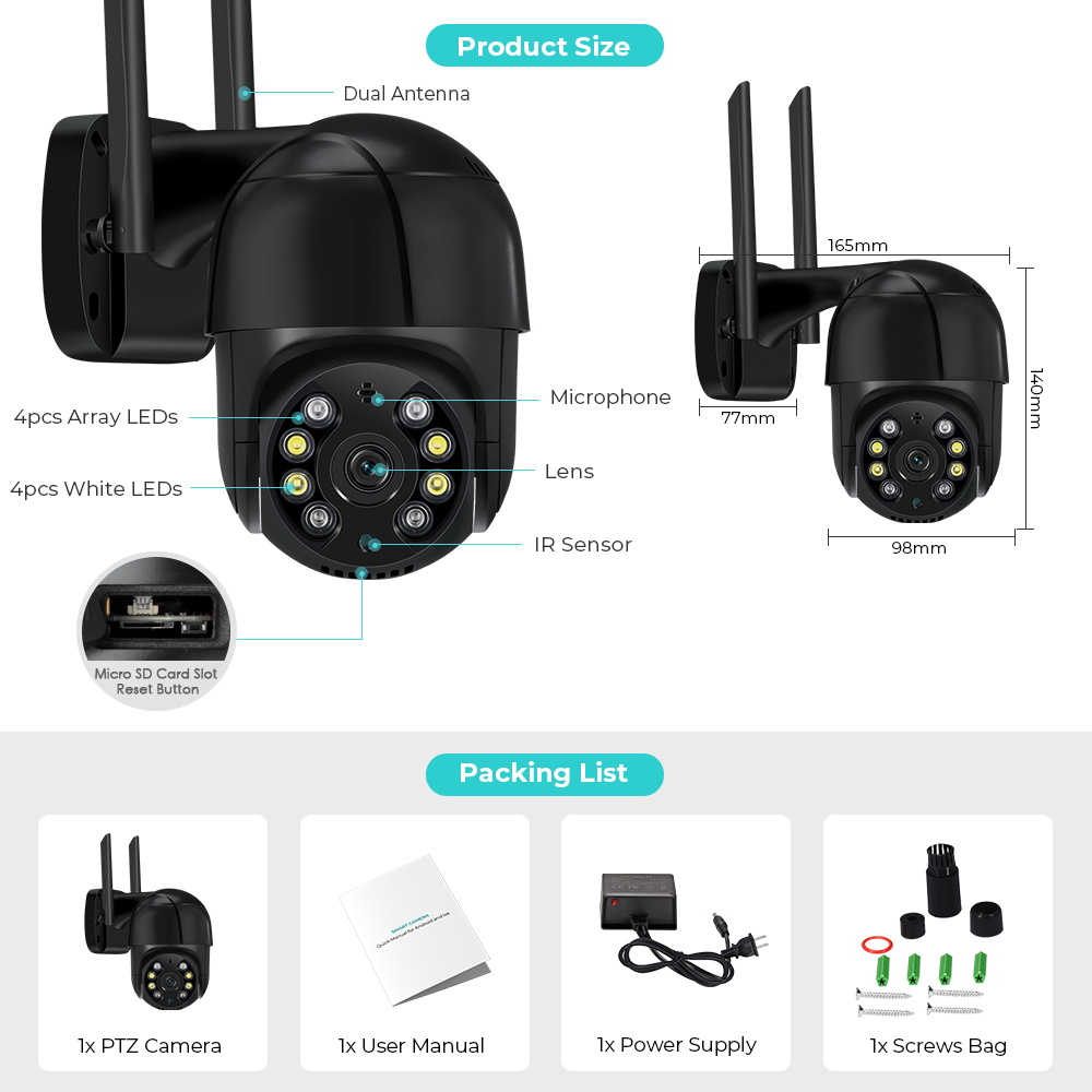 8mp Buiten 4.0x Zoom Bewakings - Smart Home Imou recensie en prijs