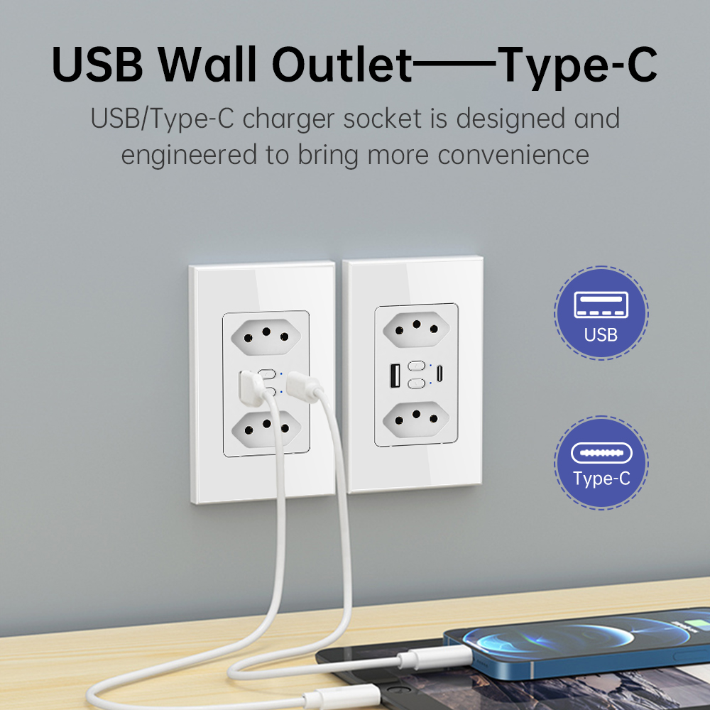 MANHOT Wifi Smart Brazil Socke - Smart Home Energy recensie en prijs