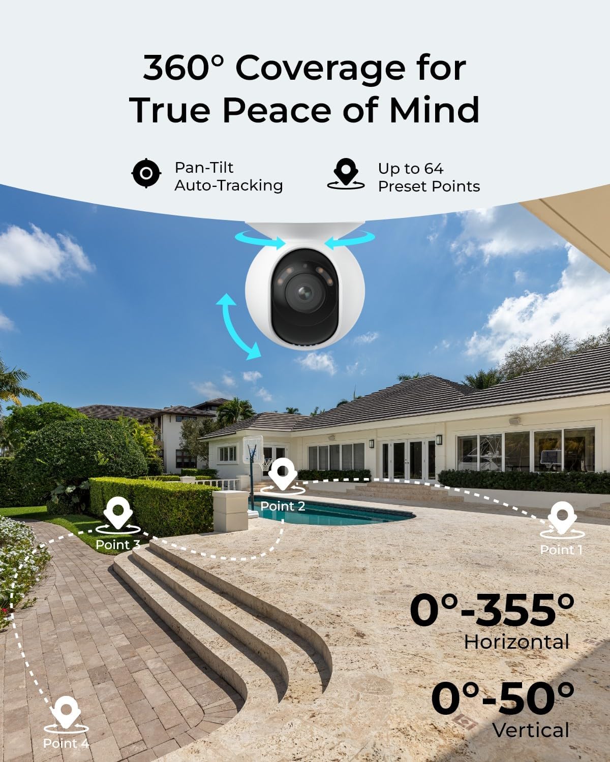 PoE 4K buitenbeveiligingscamer - Smart Home Outdoor Camera recensie en prijs
