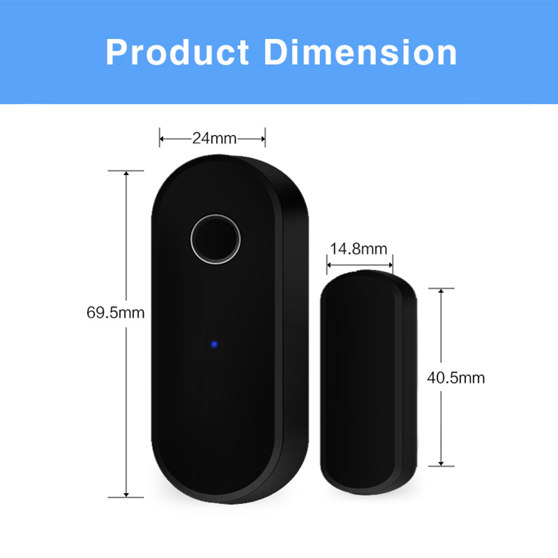 Tuya Smart Zigbee Deursensor D - Smart Home Ecosystems recensie en prijs