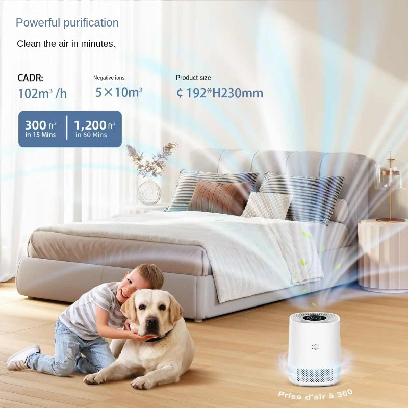 Slimme luchtreiniger voor thui - Smart Home App recensie en prijs