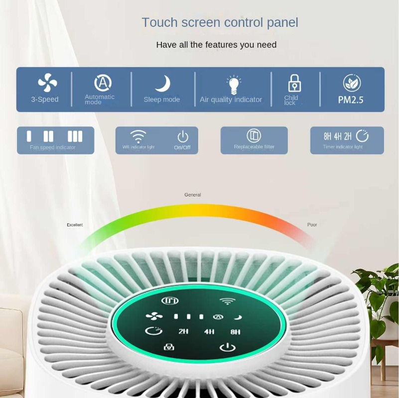 Slimme luchtreiniger voor thui - Smart Home App recensie en prijs