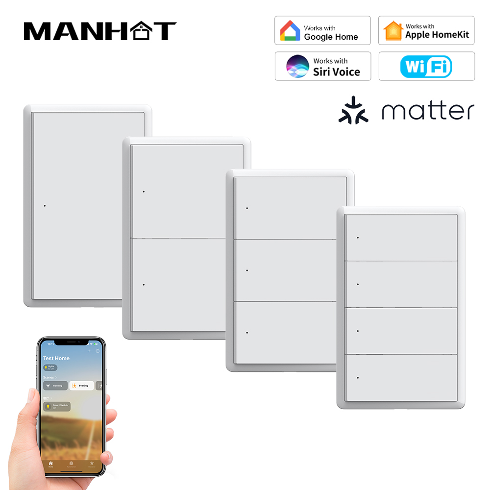 MANHOT Homekit WiFi Smart Swit - Smart Home Internet recensie en prijs