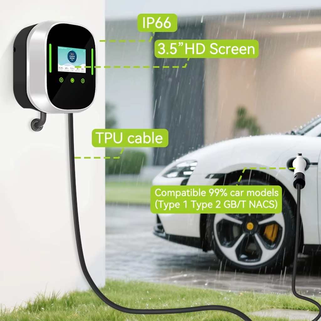 Slimme EV-lader wandbox 22kW 1 - Smart Home App recensie en prijs